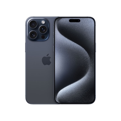 1 x PRO  günstig Kaufen-Apple iPhone 15 Pro Max 256 GB Titan Blau MU7A3ZD/A. Apple iPhone 15 Pro Max 256 GB Titan Blau MU7A3ZD/A <![CDATA[• A17 Pro Hexa-Core-Prozessor • 48 Megapixel Hauptkamera mit optischer Bildstabilisierung • 17,0 cm (6,7 Zoll) Super Retina XDR Display