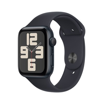 Apple Watch günstig Kaufen-Apple Watch SE (2. Gen) GPS 44mm Alu Mitternacht Sportarmband Mitternacht - M/L. Apple Watch SE (2. Gen) GPS 44mm Alu Mitternacht Sportarmband Mitternacht - M/L <![CDATA[• GPS • Kann schön viel. Für ganz schön wenig. • Großartig. Auch der Preis.