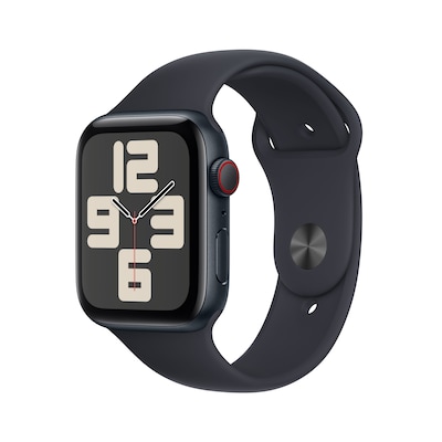 Apple Watch günstig Kaufen-Apple Watch SE (2. Gen) LTE 44mm Alu Mitternacht Sportarmband Mitternacht - S/M. Apple Watch SE (2. Gen) LTE 44mm Alu Mitternacht Sportarmband Mitternacht - S/M <![CDATA[• LTE • Kann schön viel. Für ganz schön wenig. • Großartig. Auch der Preis.