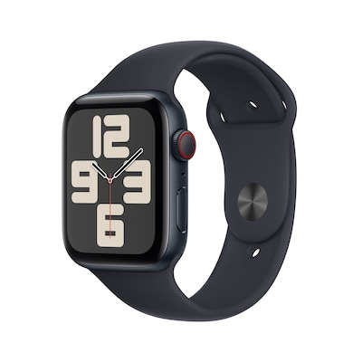 Apple Watch günstig Kaufen-Apple Watch SE (2. Gen) LTE 44mm Alu Mitternacht Sportarmband Mitternacht - M/L. Apple Watch SE (2. Gen) LTE 44mm Alu Mitternacht Sportarmband Mitternacht - M/L <![CDATA[• LTE • Kann schön viel. Für ganz schön wenig. • Großartig. Auch der Preis.