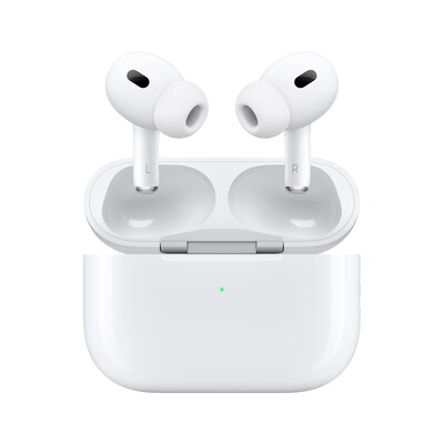 Audio/Video günstig Kaufen-Apple AirPods Pro 2. Generation mit MagSafe Case (USB-C). Apple AirPods Pro 2. Generation mit MagSafe Case (USB-C) <![CDATA[• Von Apple entwickelt • Neuer Apple H2 Chip • Satte, hochwertige Audio- und Sprachwiedergabe • Aktive Geräuschunterdrück