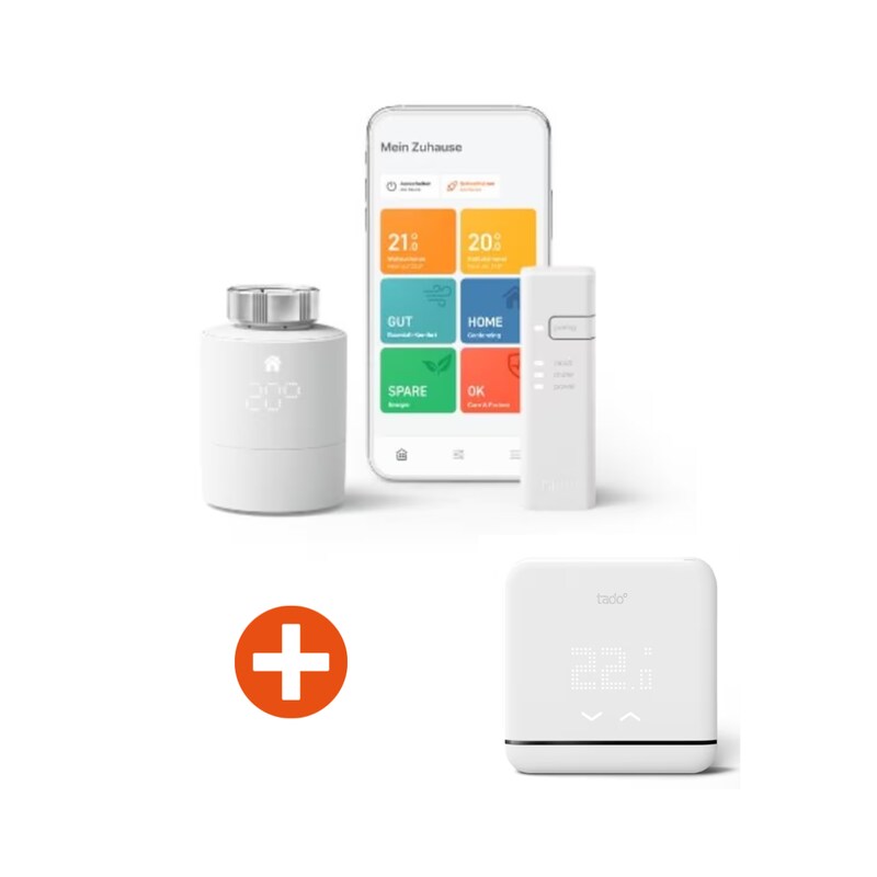 tado° Hot & Cold Bundle - Smarte Klimaanlagen-Steuerung & Starter Thermostat 1er