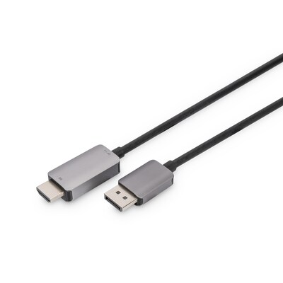 typ Kabel günstig Kaufen-DIGITUS 8K DisplayPort Adapterkabel, DP auf HDMI Typ A, 1m. DIGITUS 8K DisplayPort Adapterkabel, DP auf HDMI Typ A, 1m <![CDATA[• 8K DisplayPort Adapterkabel • Anschlüsse: DP und HDMI A • Unterstützt bis zu 8K - Auflösungen mit 60Hz • Unterstü