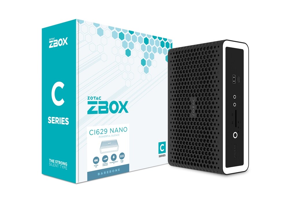 ZOTAC ZBOX CI629 NANO Barebone i3 -1315U Intel UHD Graphics