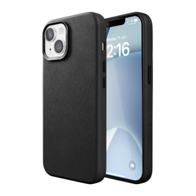 case of günstig Kaufen-Woodcessories Bio Leather Case MagSafe iPhone 15 Black. Woodcessories Bio Leather Case MagSafe iPhone 15 Black <![CDATA[• Kompatibel mit dem iPhone 15 • Umweltschonende MagSafe-kompatible Schutzhülle • 360-Grad-Schutz mit superschlankem Profil aus 