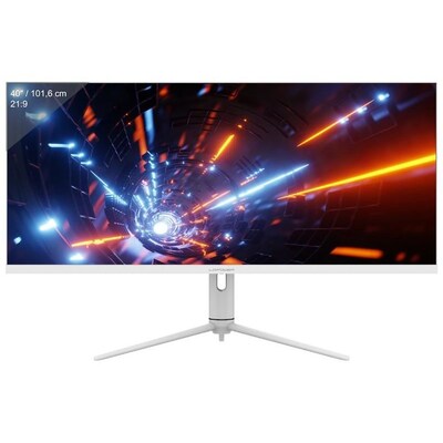 to USB günstig Kaufen-LC-Power M40-UWQHD-144 101,6cm (40") UWQHD Gaming Monitor 21:9 HDMI/DP/USB-C. LC-Power M40-UWQHD-144 101,6cm (40") UWQHD Gaming Monitor 21:9 HDMI/DP/USB-C <![CDATA[• Energieeffizienzklasse: G • Größe: 101,6 cm (40 Zoll) 21:9, Auflösung: 3.4