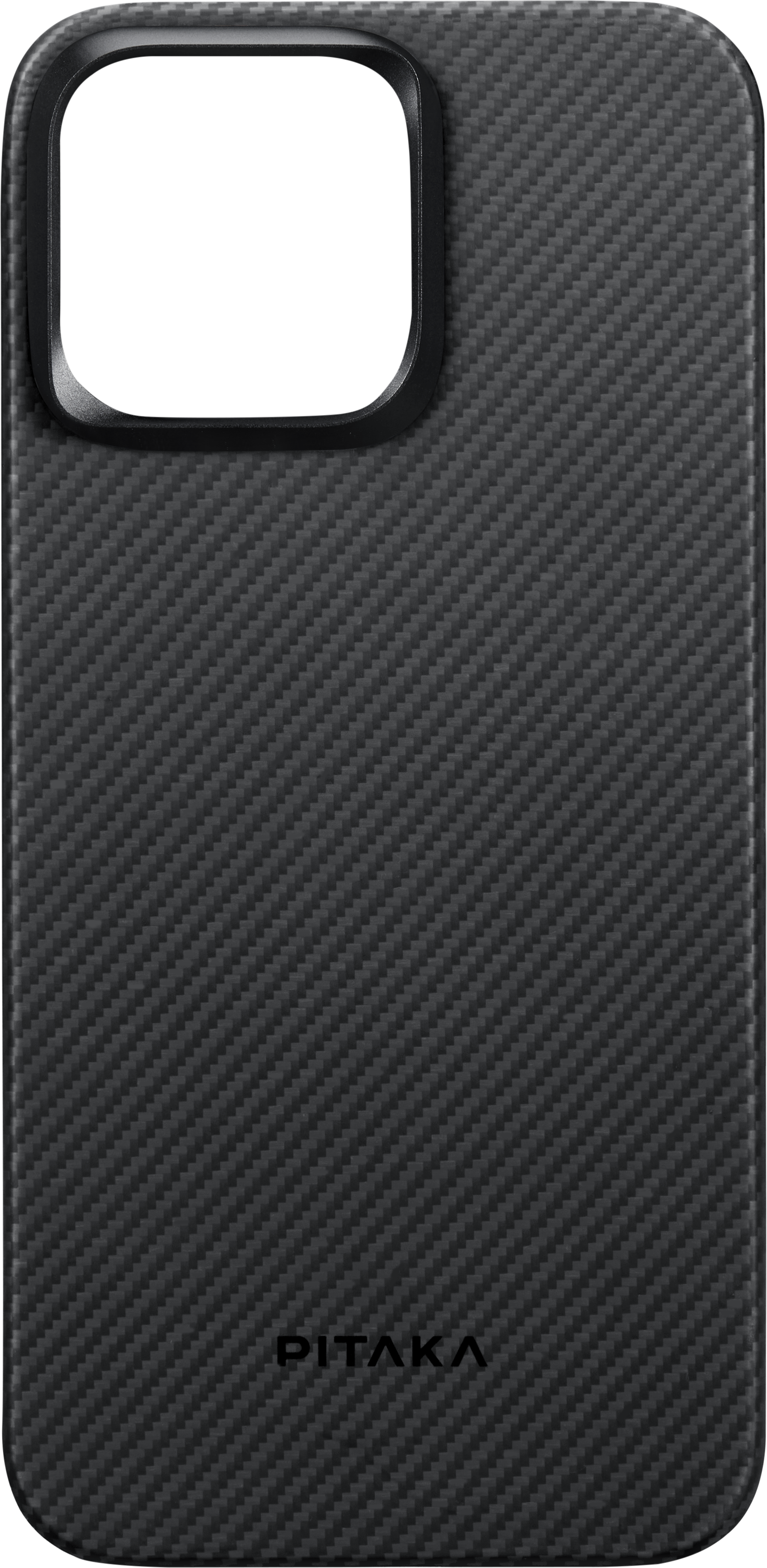 Pitaka MagEZ Case for iPhone 15 (Black/Grey Twill) 600D