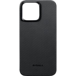 Pitaka MagEZ Case for iPhone 15 (Black/Grey Twill) 600D