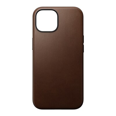 The Era  günstig Kaufen-Nomad Modern Leather Case iPhone 15 Brown. Nomad Modern Leather Case iPhone 15 Brown <![CDATA[• Kompatibel mit dem iPhone 15 • Kompatibel mit Qi-Ladegärten • Schlichtes, hochwertiges Aussehen • Weiche Mikrofaserauskleidung verhindert Kratzer am G