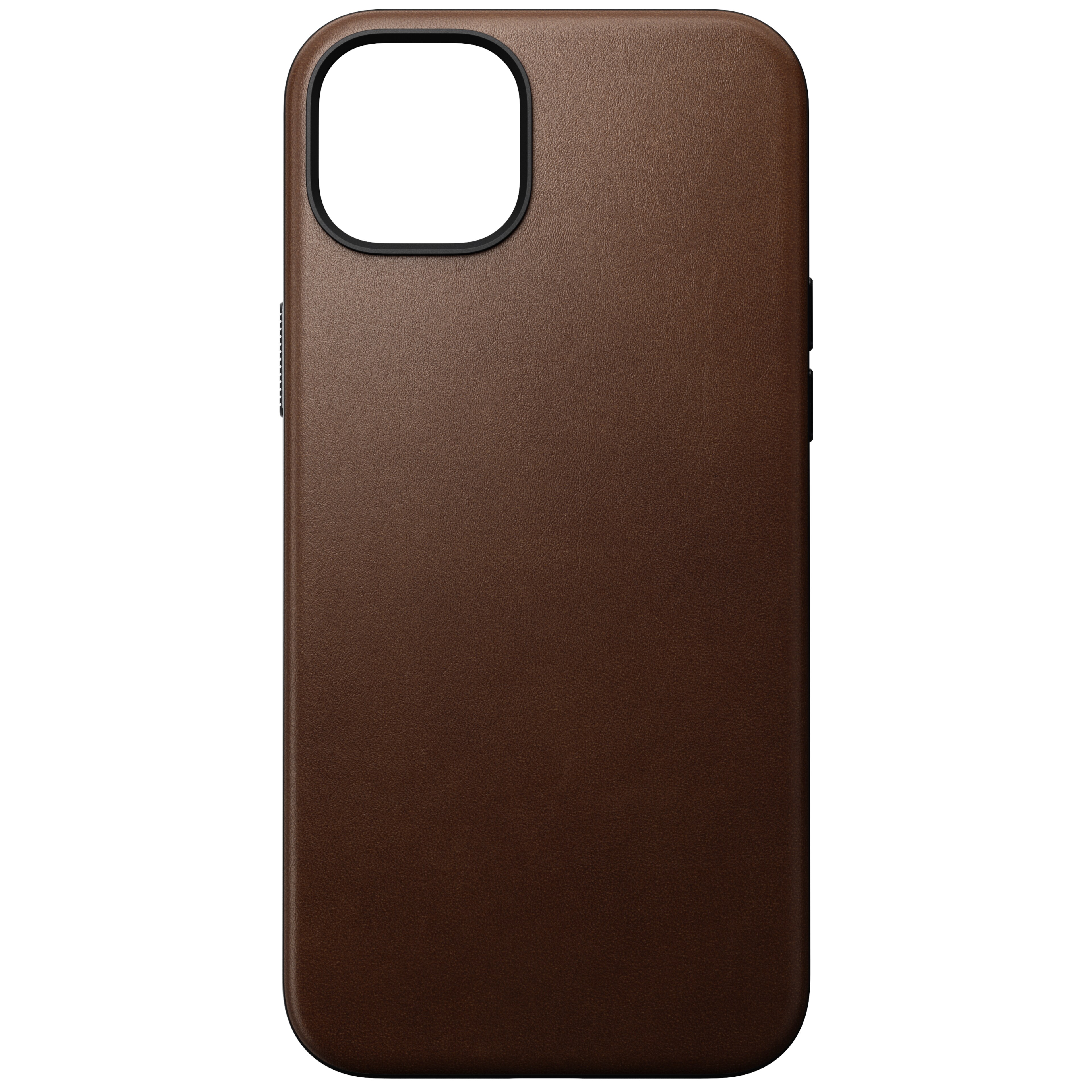 Nomad Modern Leather Case iPhone 15 Plus Brown