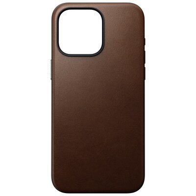 The Era  günstig Kaufen-Nomad Modern Leather Case iPhone 15 Pro Max Brown. Nomad Modern Leather Case iPhone 15 Pro Max Brown <![CDATA[• Kompatibel mit dem iPhone 15 Pro Max • Kompatibel mit Qi-Ladegärten • Schlichtes, hochwertiges Aussehen • Weiche Mikrofaserauskleidung