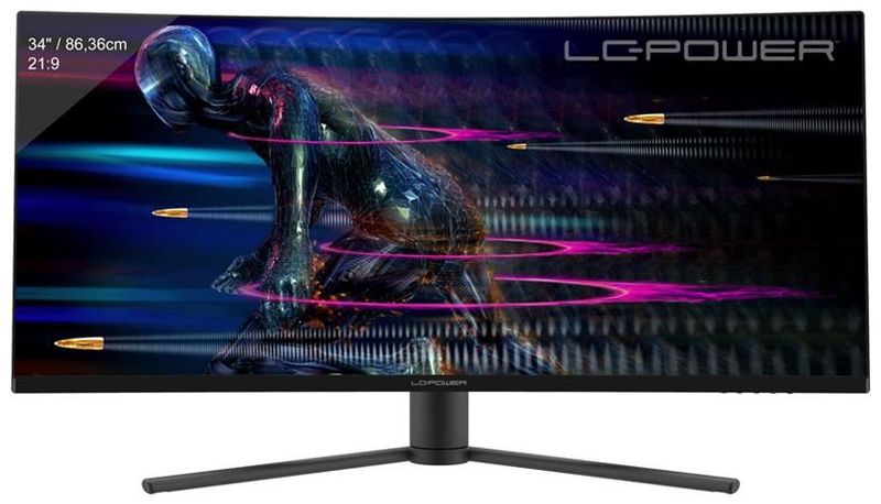 LC-Power M34-UWQHD-165-C UWQHD Curved 86.4 cm (34&quot;) UWQHD Monitor