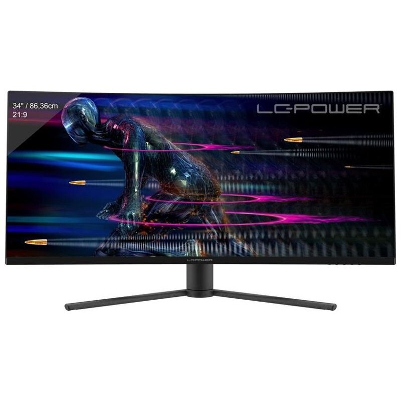 LC-Power M34-UWQHD-165-C 86,4cm (34") UWQHD Gaming Monitor Curved 21:9 HDMI/DP