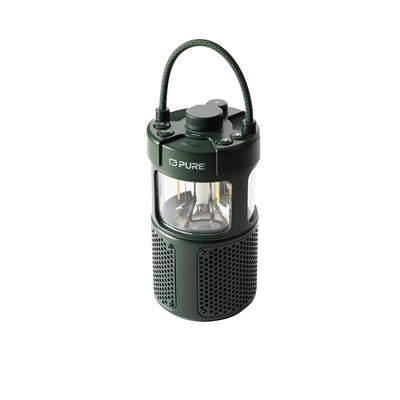 mit Integrierter günstig Kaufen-Pure Woodland Glow wasserdichter Outdoor-Lautsprecher mit LED Lampe, grün. Pure Woodland Glow wasserdichter Outdoor-Lautsprecher mit LED Lampe, grün <![CDATA[• Audiosystem mit WLAN + Bluetooth - integrierter Akku, • Empfangsart: WLAN - Audio