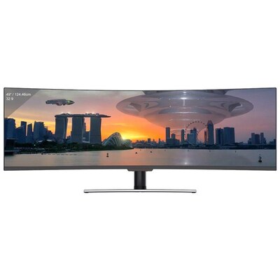 LC-Power M49-DFHD-144-C-Q 124cm (49") UWFHD VA Monitor 32:9 HDMI/DP 144Hz Sync