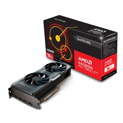 Sapphire  Radeon RX 7800 XT Gaming Grafikkarte 16GB GDDR6 HDMI/3xDP | 04895106294547