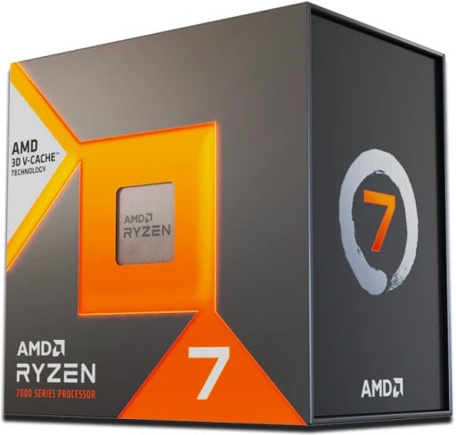 AMD Ryzen 7 7800X3D (8x 4.2 GHz) 104MB Cache Sockel AM5 CPU BOX