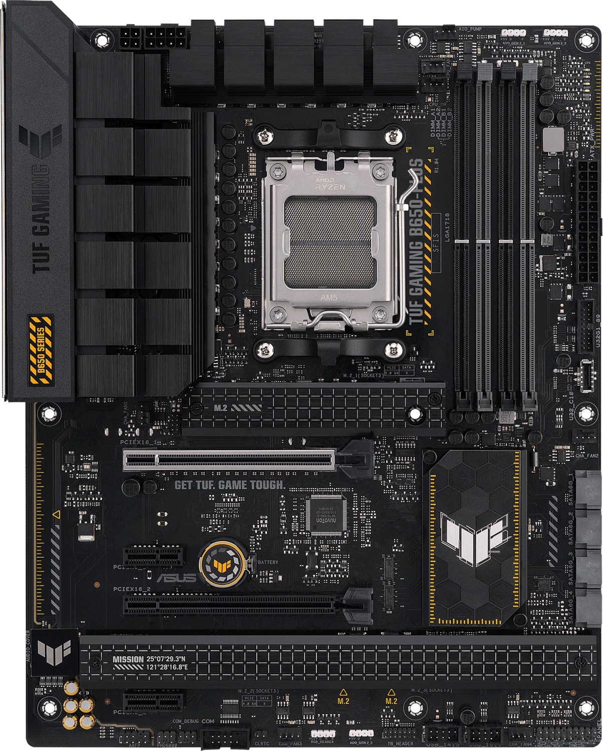 ASUS TUF B650-PLUS ATX Mainboard Sockel AM5 M.2/USB3.2 Typ C/HDMI/DP