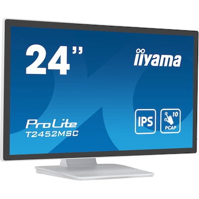 auf HDMI günstig Kaufen-iiyama ProLite T2452MSC-W1 60,5cm (23,8") FHD IPS Multitouch-Monitor HDMI/DP/USB. iiyama ProLite T2452MSC-W1 60,5cm (23,8") FHD IPS Multitouch-Monitor HDMI/DP/USB <![CDATA[• Energieeffizienzklasse: E • Größe: 60,5 cm (23,8 Zoll) 16:9, Auflö