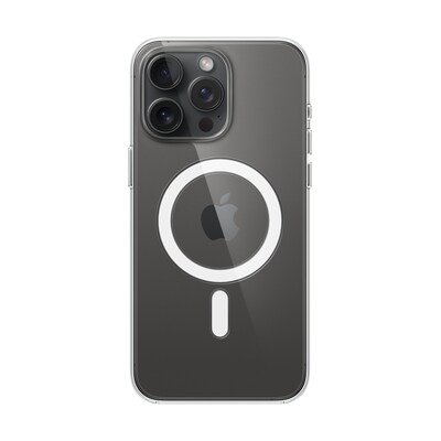 Image of Apple Original iPhone 15 Pro Max Clear Case mit MagSafe