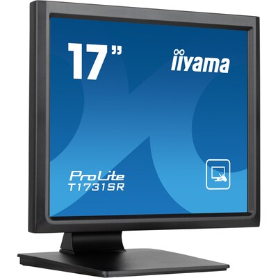 iiyama ProLite T1731SR-B1S 43cm (17") SXGA TN Touch-Monitor VGA/HDMI/DP 5ms