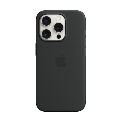 Schwarz passend  günstig Kaufen-Apple Original iPhone 15 Pro Silicone Case mit MagSafe - Schwarz. Apple Original iPhone 15 Pro Silicone Case mit MagSafe - Schwarz <![CDATA[• Passend für Apple iPhone 15 Pro • Material: Silikon • Farbe: Schwarz]]>. 