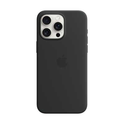Original Apple günstig Kaufen-Apple Original iPhone 15 Pro Max Silicone Case mit MagSafe - Schwarz. Apple Original iPhone 15 Pro Max Silicone Case mit MagSafe - Schwarz <![CDATA[• Passend für Apple iPhone 15 Pro Max • Material: Silikon • Farbe: Schwarz]]>. 