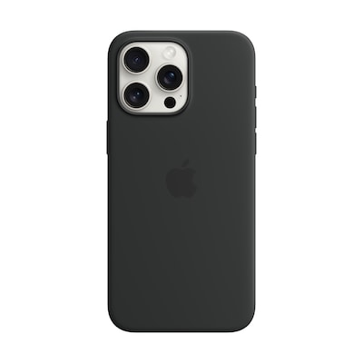 Weinglashalter,Silikon günstig Kaufen-Apple Original iPhone 15 Pro Max Silicone Case mit MagSafe - Schwarz. Apple Original iPhone 15 Pro Max Silicone Case mit MagSafe - Schwarz <![CDATA[• Passend für Apple iPhone 15 Pro Max • Material: Silikon • Farbe: Schwarz]]>. 