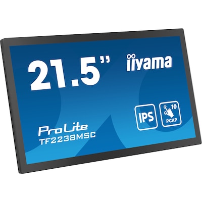 PRO 22 günstig Kaufen-iiyama ProLite TF2238MSC-B1 55cm (21,5") FHD IPS Touch-Monitor HDMI/DP/USB 5ms. iiyama ProLite TF2238MSC-B1 55cm (21,5") FHD IPS Touch-Monitor HDMI/DP/USB 5ms <![CDATA[• Energieeffizienzklasse: D • Größe: 54,5 cm (21,5 Zoll) 16:9, Auflösung