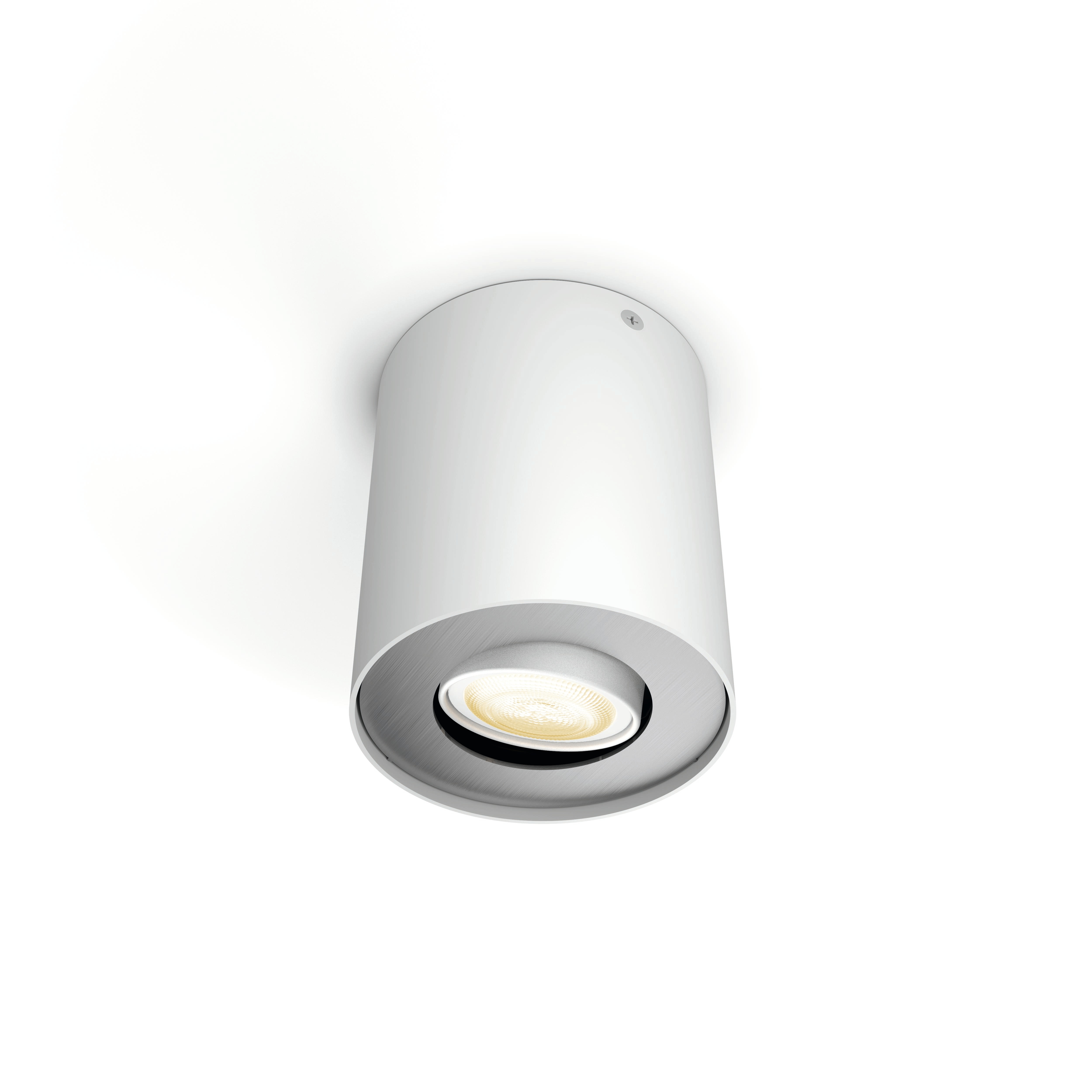 *Philips Hue White Amb. Pillar Spot 1 flg. wei&szlig; 350lm inkl. Dimmschalter