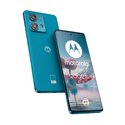 PRO Android günstig Kaufen-Motorola moto edge40 Neo 5G 12/256 GB Android 13 Smartphone Caneel Bay. Motorola moto edge40 Neo 5G 12/256 GB Android 13 Smartphone Caneel Bay <![CDATA[• Farbe: türkis • 2,5 GHz MTK Next-A2-Prozessor Octa-Core-Prozessor • 50 Megapixel Hauptkamera m