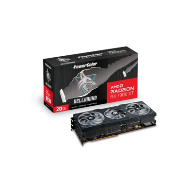 Grafikkarte günstig Kaufen-POWERCOLOR AMD Radeon RX 7900 XT HELLHOUND 20GB GDDR6 Grafikkarte HDMI/xDP. POWERCOLOR AMD Radeon RX 7900 XT HELLHOUND 20GB GDDR6 Grafikkarte HDMI/xDP <![CDATA[• AMD Radeon RX 7900 XT, RDNA 3, PCI Express 4.0 • 20GB GDDR6-RAM (320bit Speicherinterface