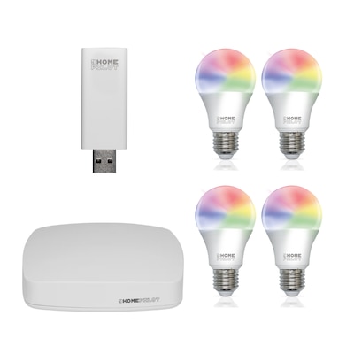 Homepilot Starter Set Smartes Licht mit 4 x E27 Leuchtmittel