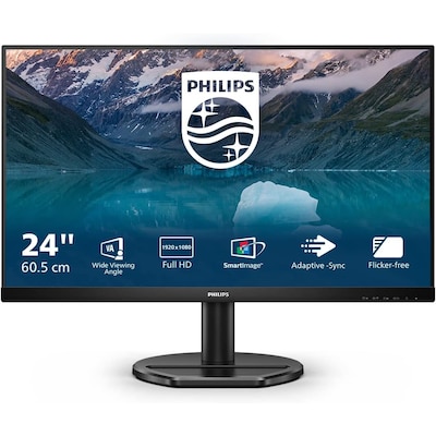 Philips günstig Kaufen-Philips S-Line 242S9JAL 60,5cm (23,8") FHD Office Monitor 16:9 HDMI/DP/VGA 75Hz. Philips S-Line 242S9JAL 60,5cm (23,8") FHD Office Monitor 16:9 HDMI/DP/VGA 75Hz <![CDATA[• Energieeffizienzklasse: E • Größe: 60,5 cm (23,8 Zoll) 16:9, Auflösu