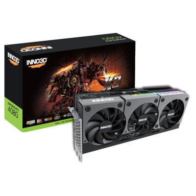 Inno3d  GeForce RTX 4080 X3 16GB GDDR6X Grafikkarte 3xDP/HDMI | 00835168002975