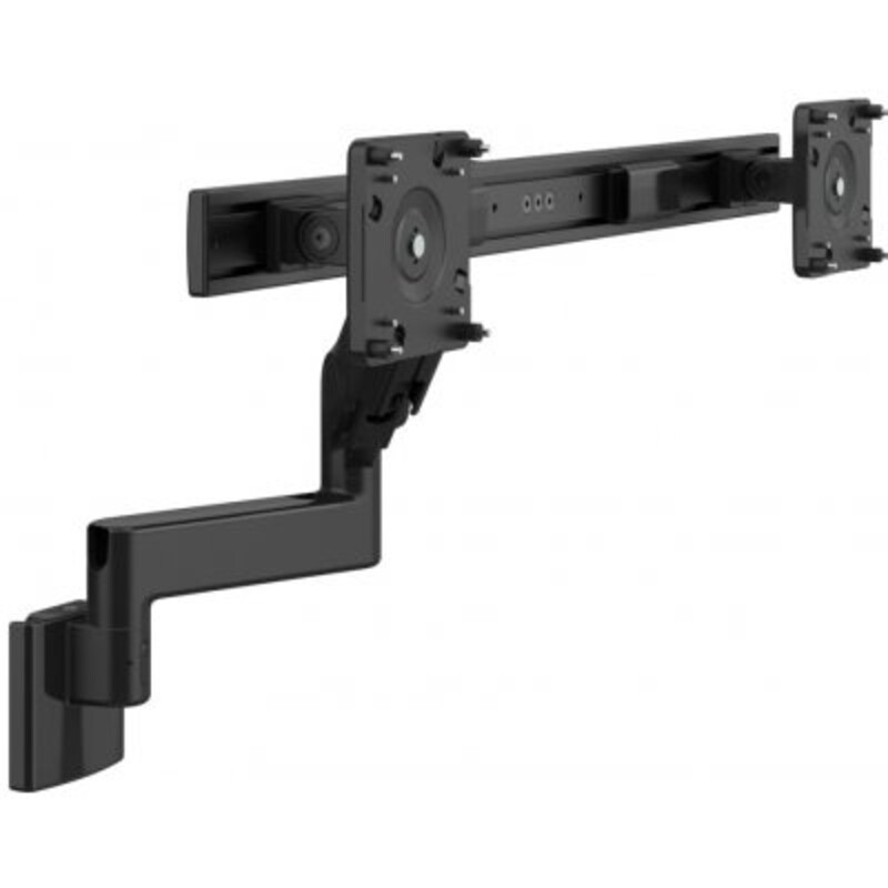 Humanscale M2.1 Monitorarm Tischhalterung, schräg, schwarz