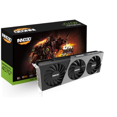 Face Art günstig Kaufen-INNO3D GeForce RTX 4070 Ti X3 12GB GDDR6X Grafikkarte 3xDP/HDMI. INNO3D GeForce RTX 4070 Ti X3 12GB GDDR6X Grafikkarte 3xDP/HDMI <![CDATA[• GeForce RTX 4070 Ti, 