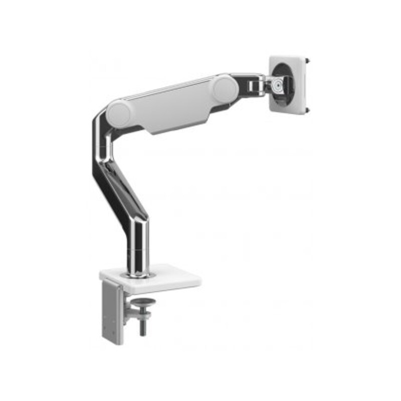 Humanscale M2.1 Monitorarm Tischhalterung, schräg, weiß
