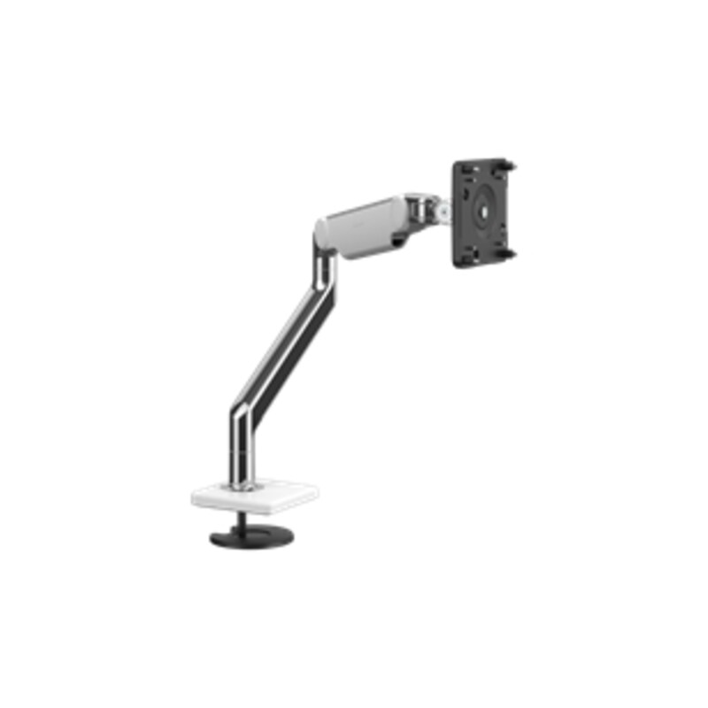Humanscale M2.1 Monitorarm Durchtischmontage mit Tischfuß, weiß