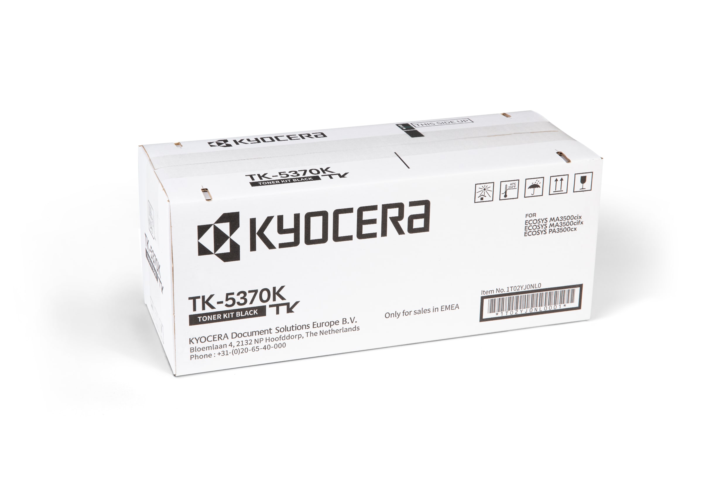 Kyocera TK-5370K / 1T02YJ0NL0 Toner Schwarz f&uuml;r ca. 7.000 Seiten