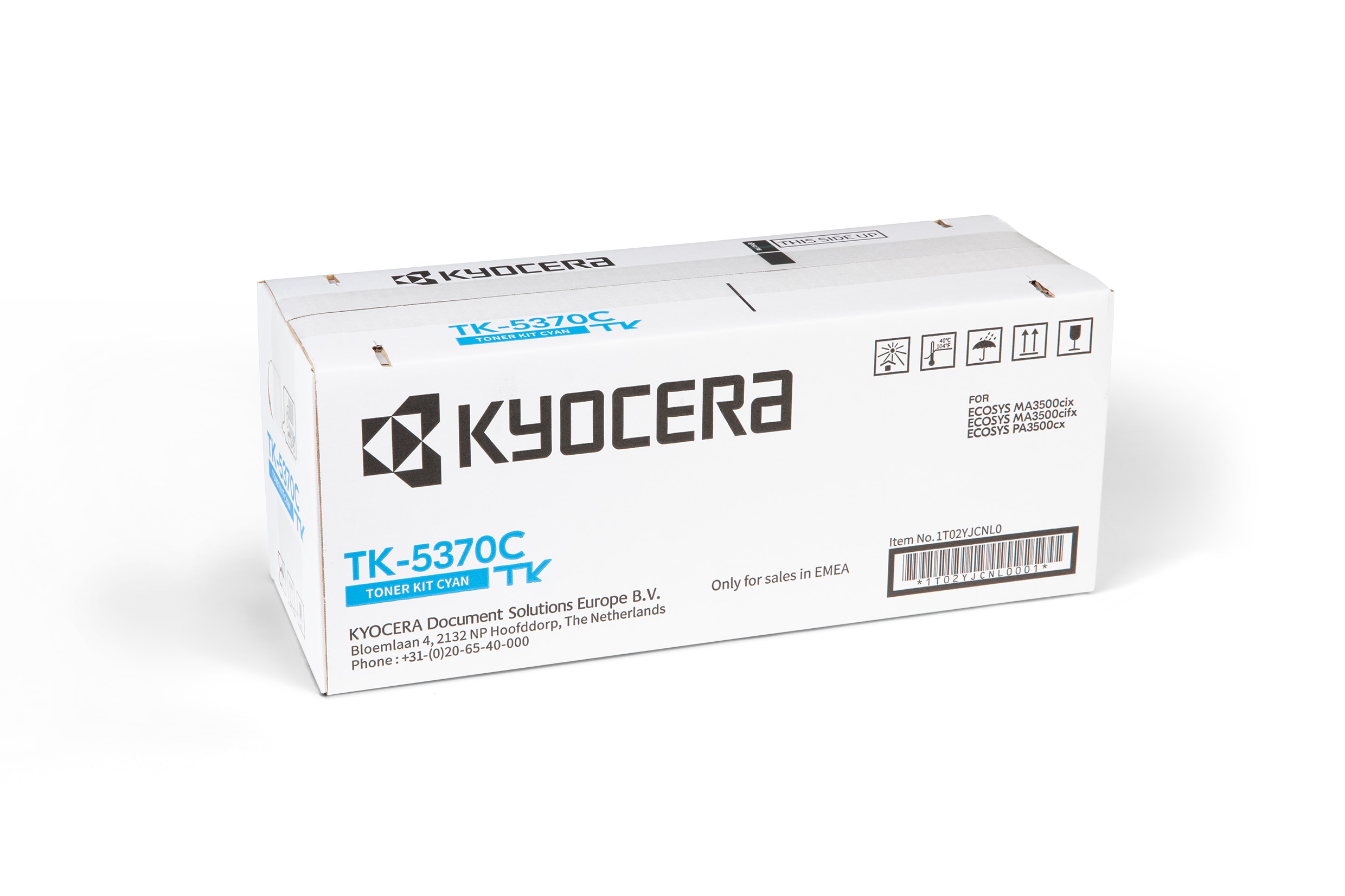 Kyocera TK-5370C / 1T02YJCNL0 Toner Cyan f&uuml;r ca. 5.000 Seiten