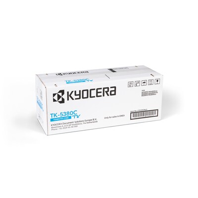 Toner Cyan günstig Kaufen-Kyocera TK-5380C / 1T02Z0CNL0 Toner Cyan für ca. 10.000 Seiten. Kyocera TK-5380C / 1T02Z0CNL0 Toner Cyan für ca. 10.000 Seiten <![CDATA[• Toner (Cyan) • Seitenreichweite ca. Seiten]]>. 