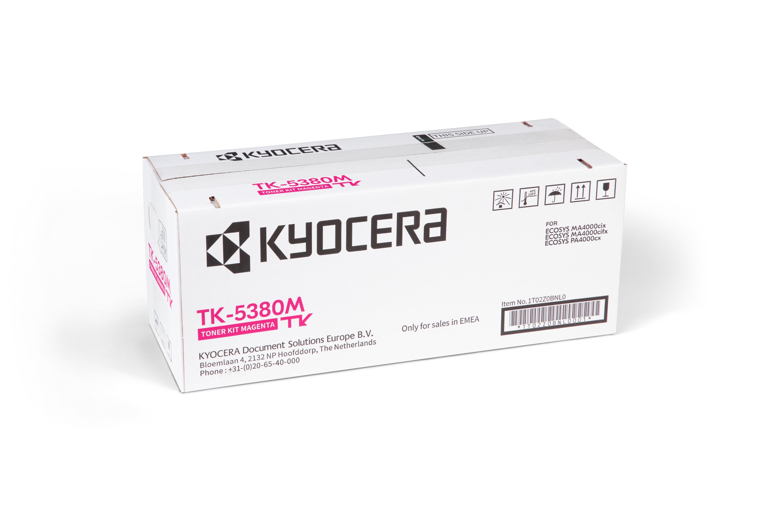 Kyocera TK-5380M / 1T02Z0BNL0 Toner Magenta f&uuml;r ca. 10.000 Seiten