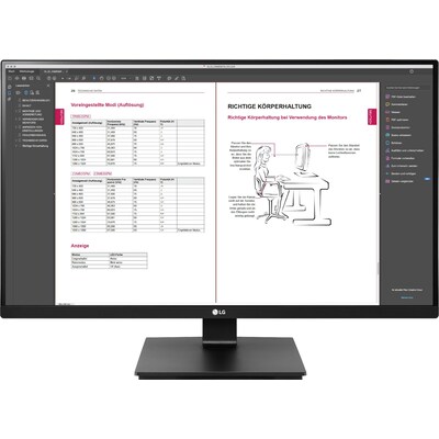 LG Electronics LG 27BN65QP-B 68.6 cm (27″) WQHD 16:9 IPS Monitor HDMI/DP, 75Hz | 08806091970572