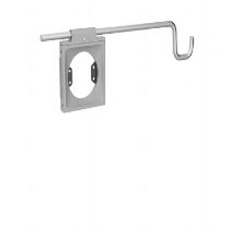 Humanscale Zubehörhalter mit universeller Zubehörhalterung, silber