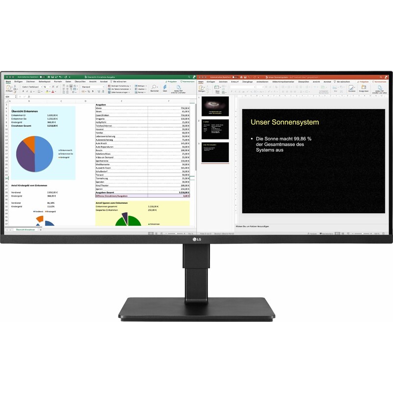 LG 34BN670P-B 86.4 cm (34") UW-UXGA 21:9 IPS Monitor HDMI/DP, 75Hz, HDR10