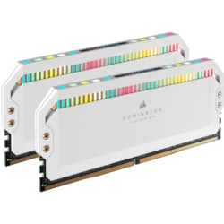 32GB (2x16GB) Corsair Dominator Platinum RGB Wei&szlig; DDR5-5600 CL36 Speicher Kit