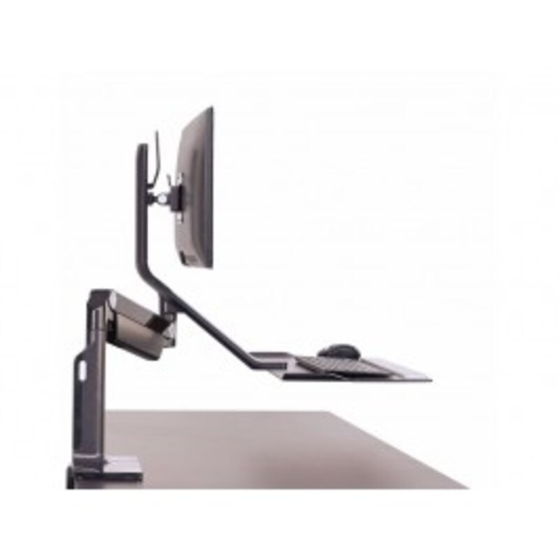 Humanscale QuickStand Lite für ein Monitor, schwarz
