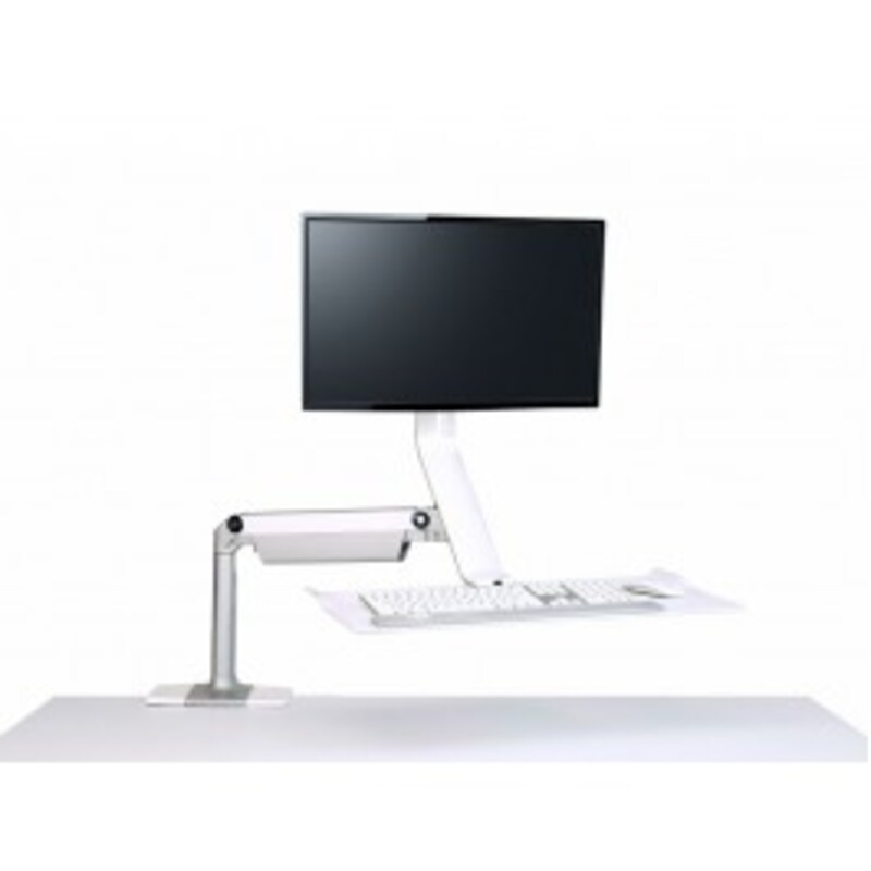 Humanscale QuickStand Lite für ein Monitor, silber