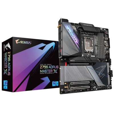 13 14 günstig Kaufen-GIGABYTE Z790 AORUS MASTER X E-ATX Mainboard Sockel 1700 USB-C/DP/USB3.2/WIFI/BT. GIGABYTE Z790 AORUS MASTER X E-ATX Mainboard Sockel 1700 USB-C/DP/USB3.2/WIFI/BT <![CDATA[• E-ATX Mainboard mit Sockel 1700 für Intel Core 14./13./12. Generation • Inte